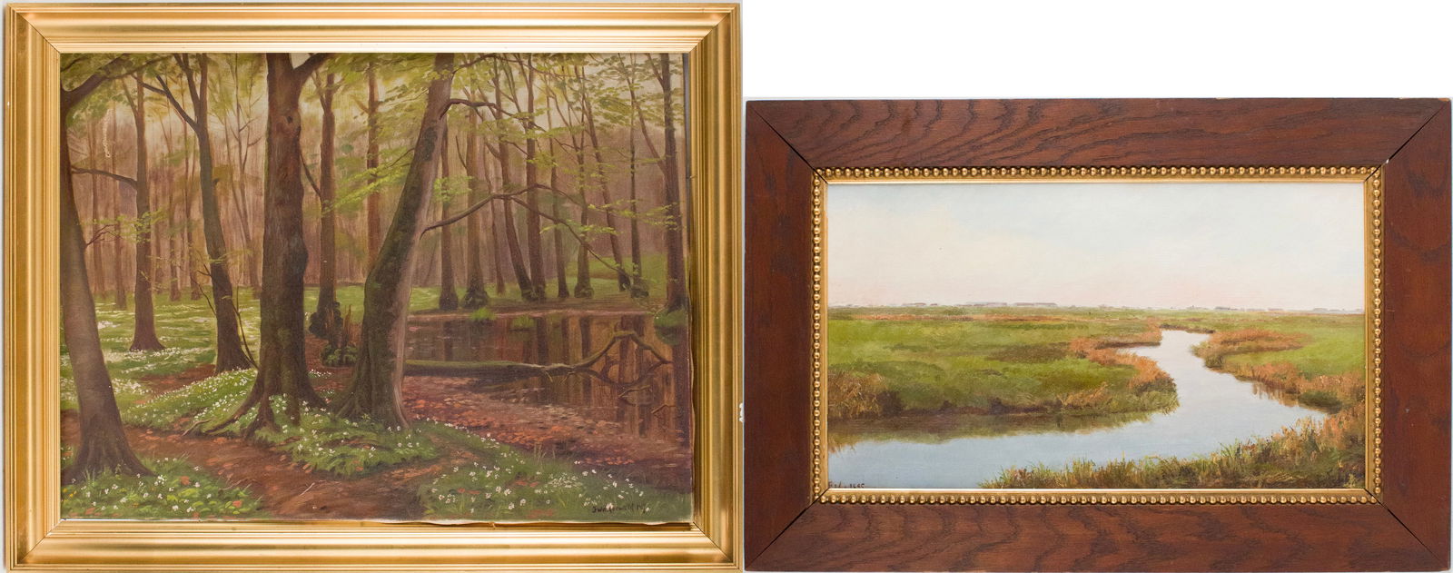 F. Wengerwald, Forest Scene, Oil on Canvas (1 of 17)