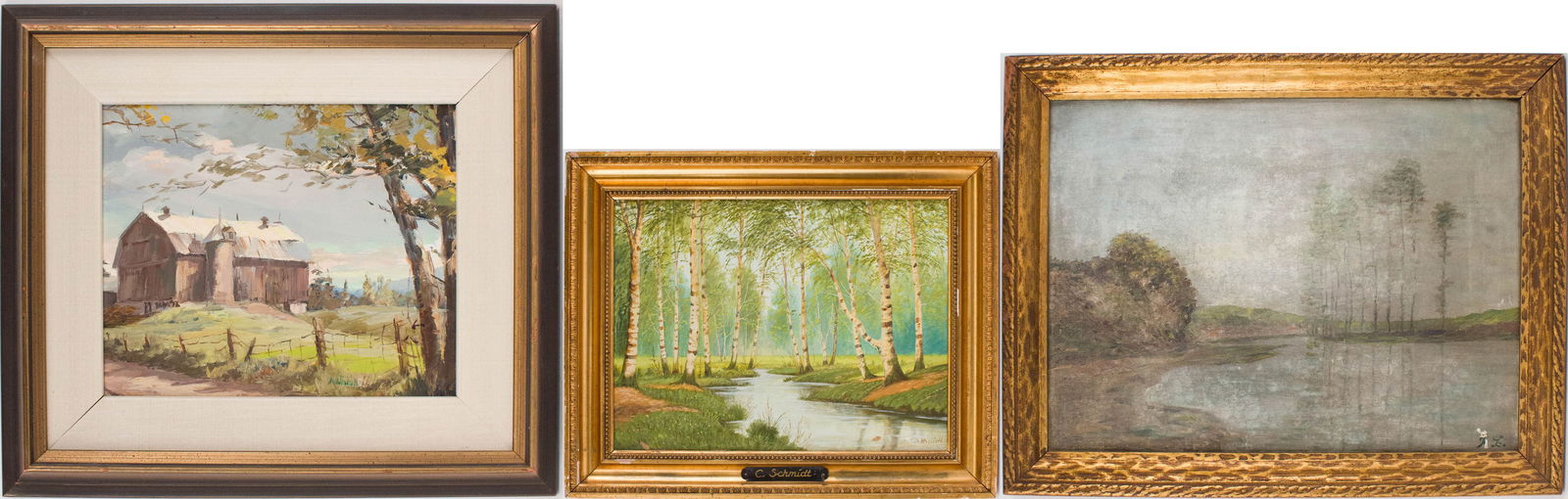 Anne Nicholls, Barn Early Summer, Oil on Masonite (1 of 13)