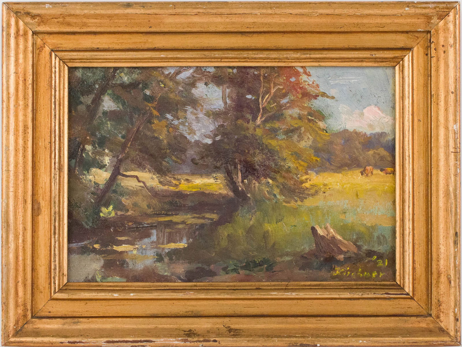 Four Assorted, Oil Paintings - 3