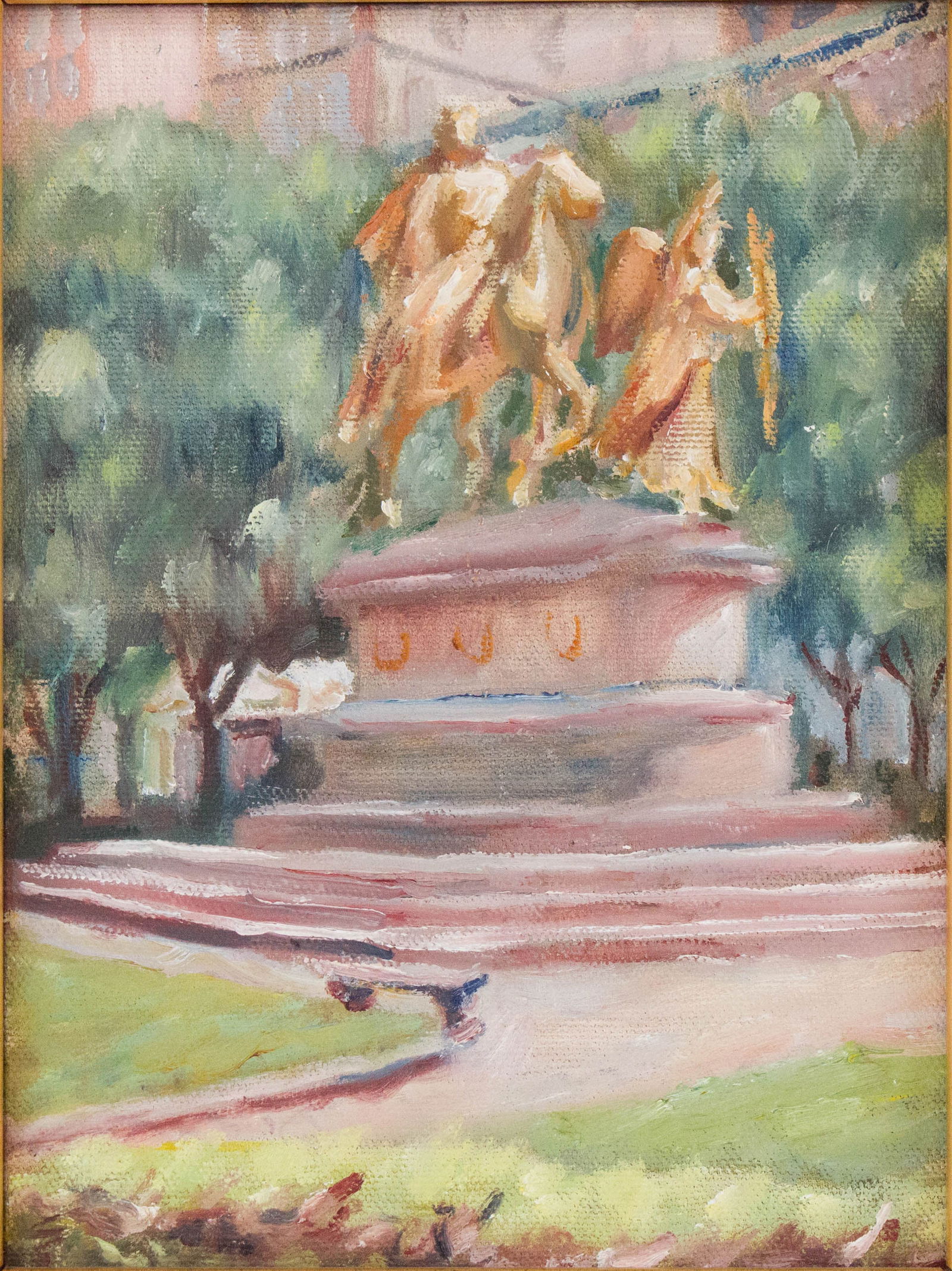 Four Assorted, Oil Paintings - 6