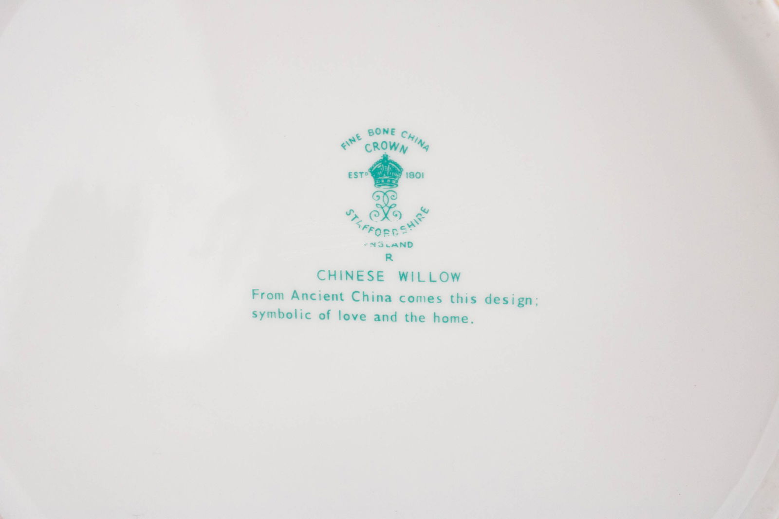 Five "Chinese Willow" Pattern Serving Pieces - 12