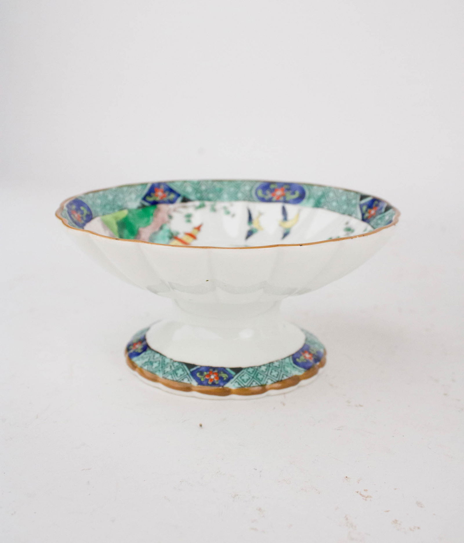 Five "Chinese Willow" Pattern Serving Pieces - 8