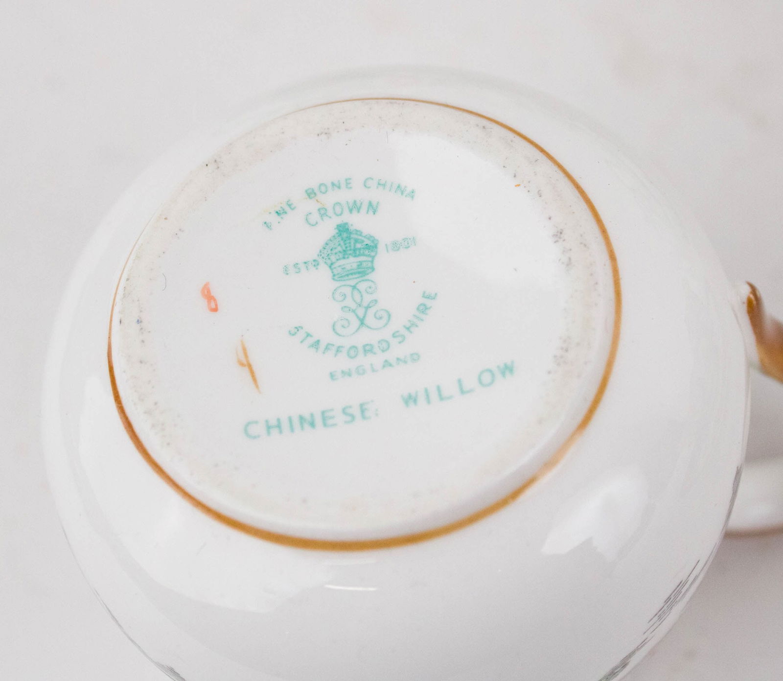 Assembled "Chinese Willow" Pattern Tea Service - 6