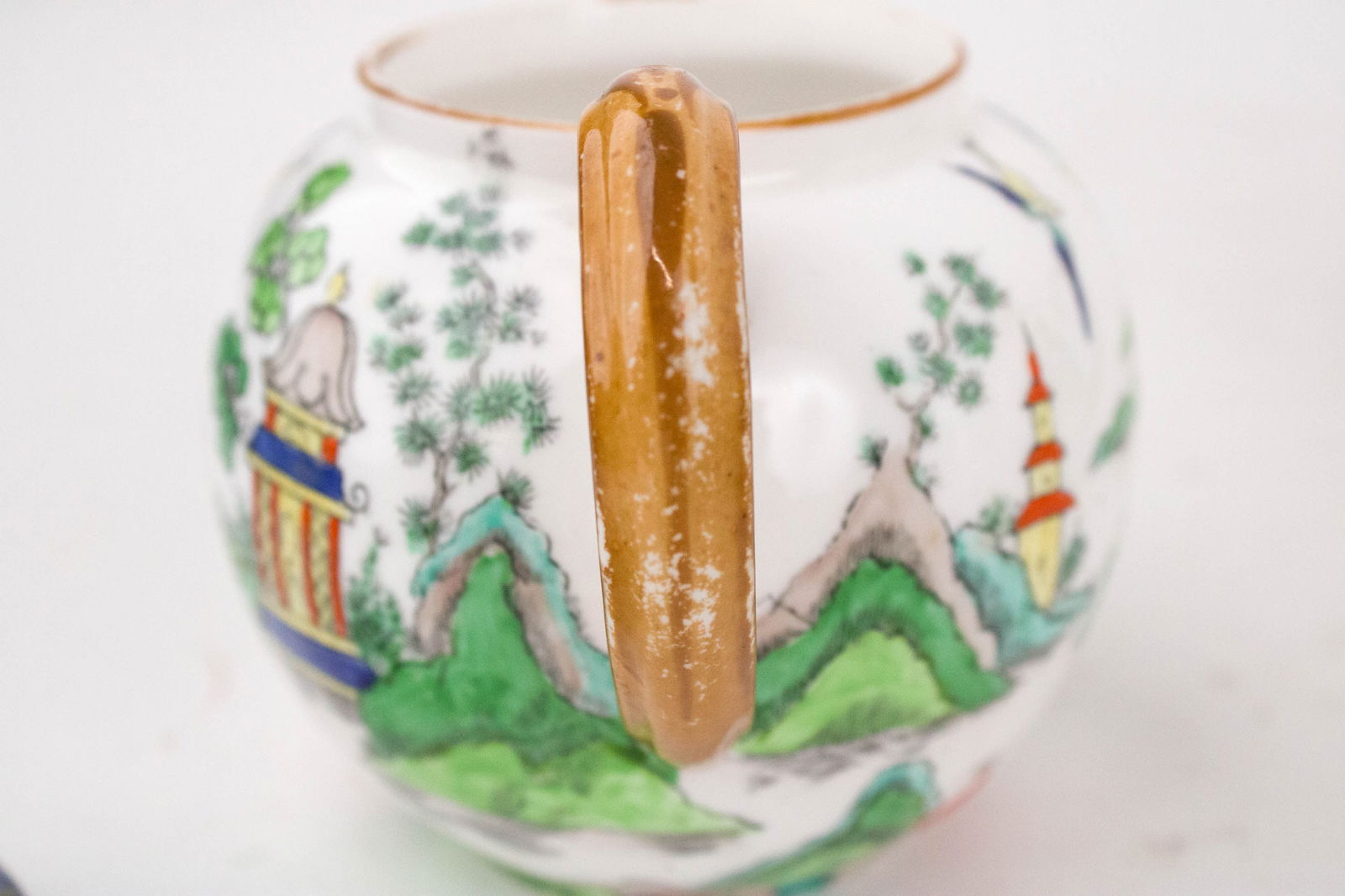 Assembled "Chinese Willow" Pattern Tea Service - 9