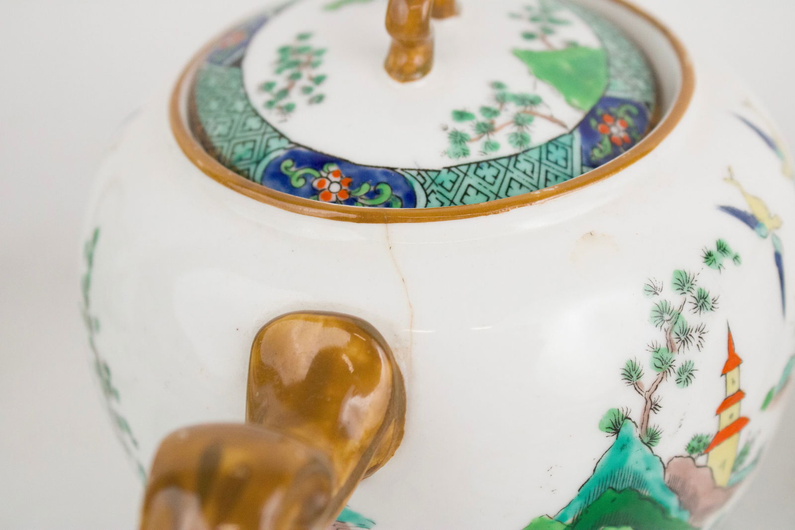 Assembled "Chinese Willow" Pattern Tea Service - 12