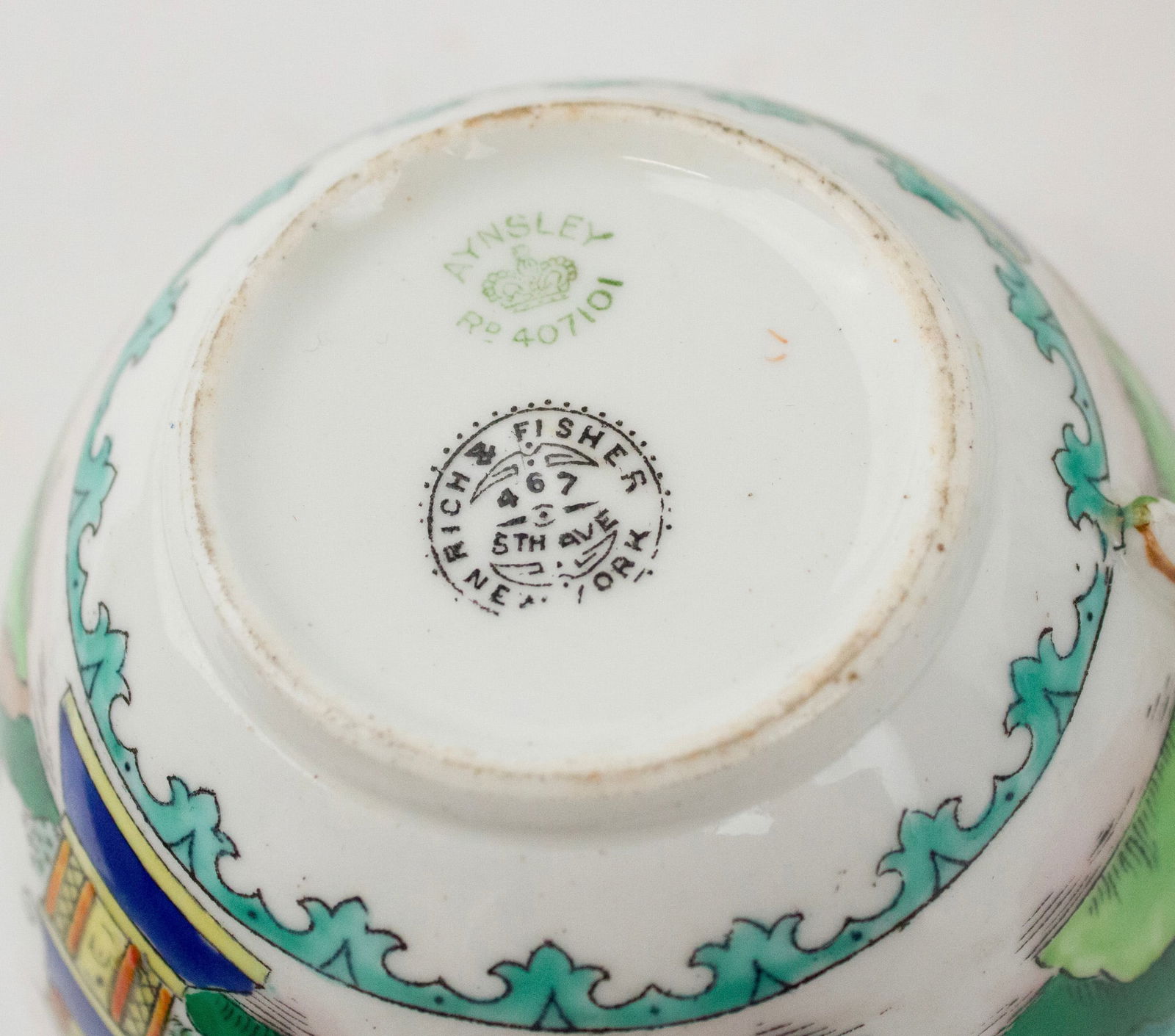 Assembled "Chinese Willow" Pattern Tea Service - 4