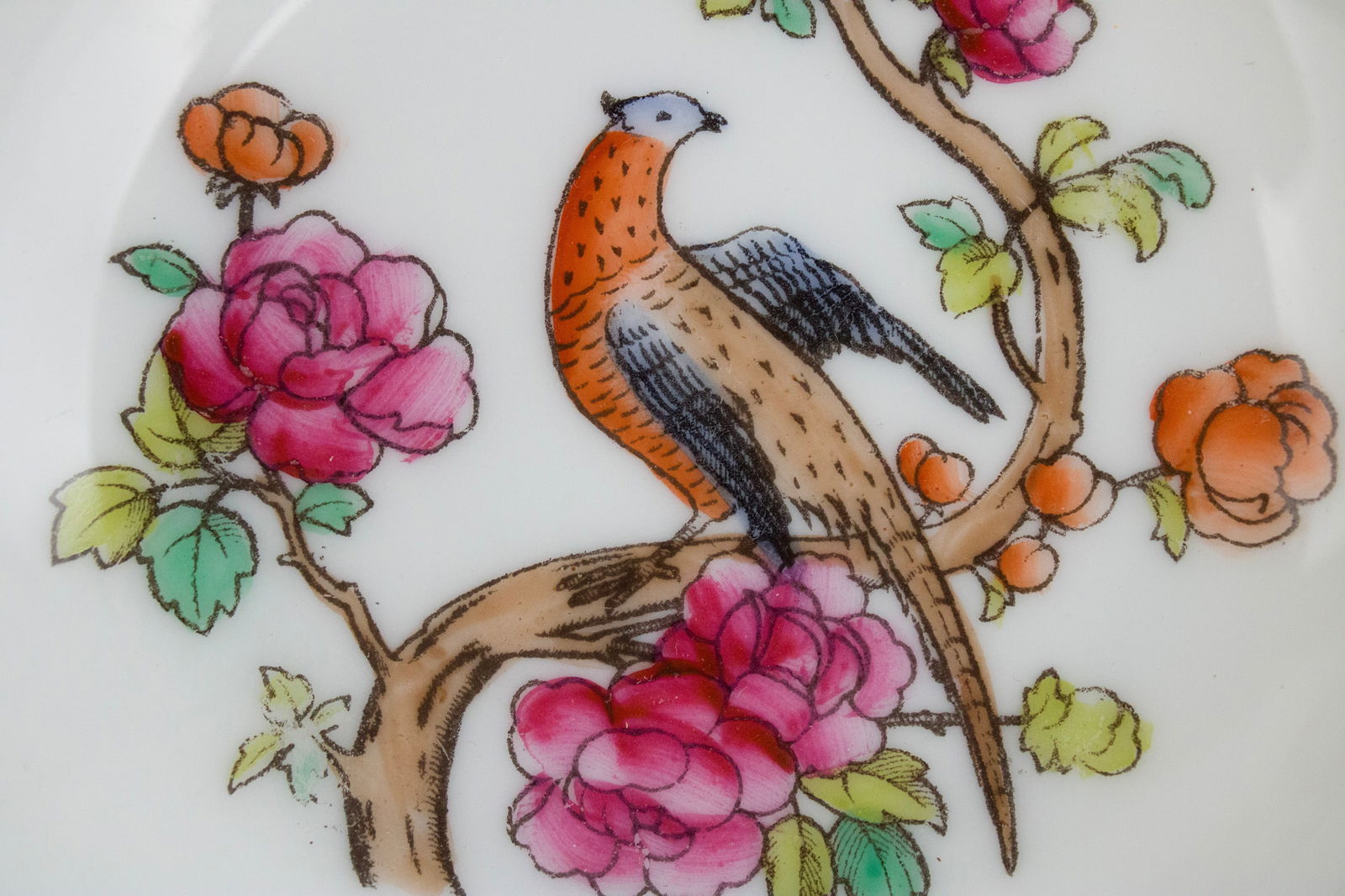 Partial Whieldon Ware Pheasant Pattern Dinner Service - 6