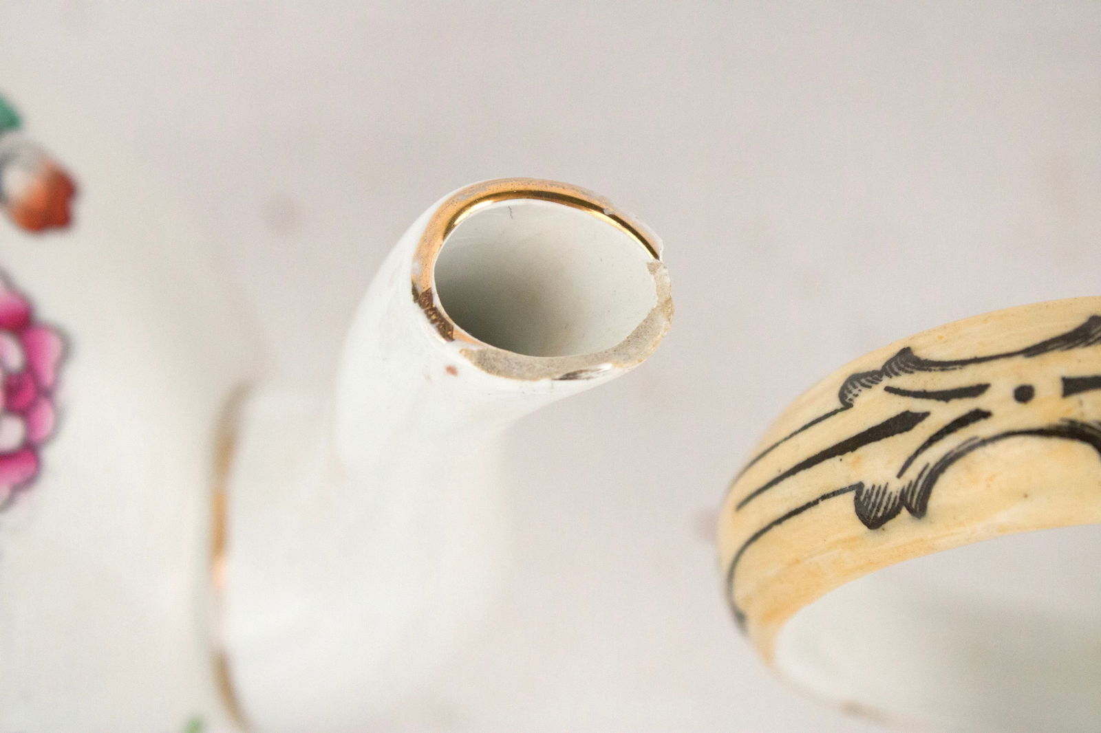 Assembled Pheasant Pattern Tea Service - 8