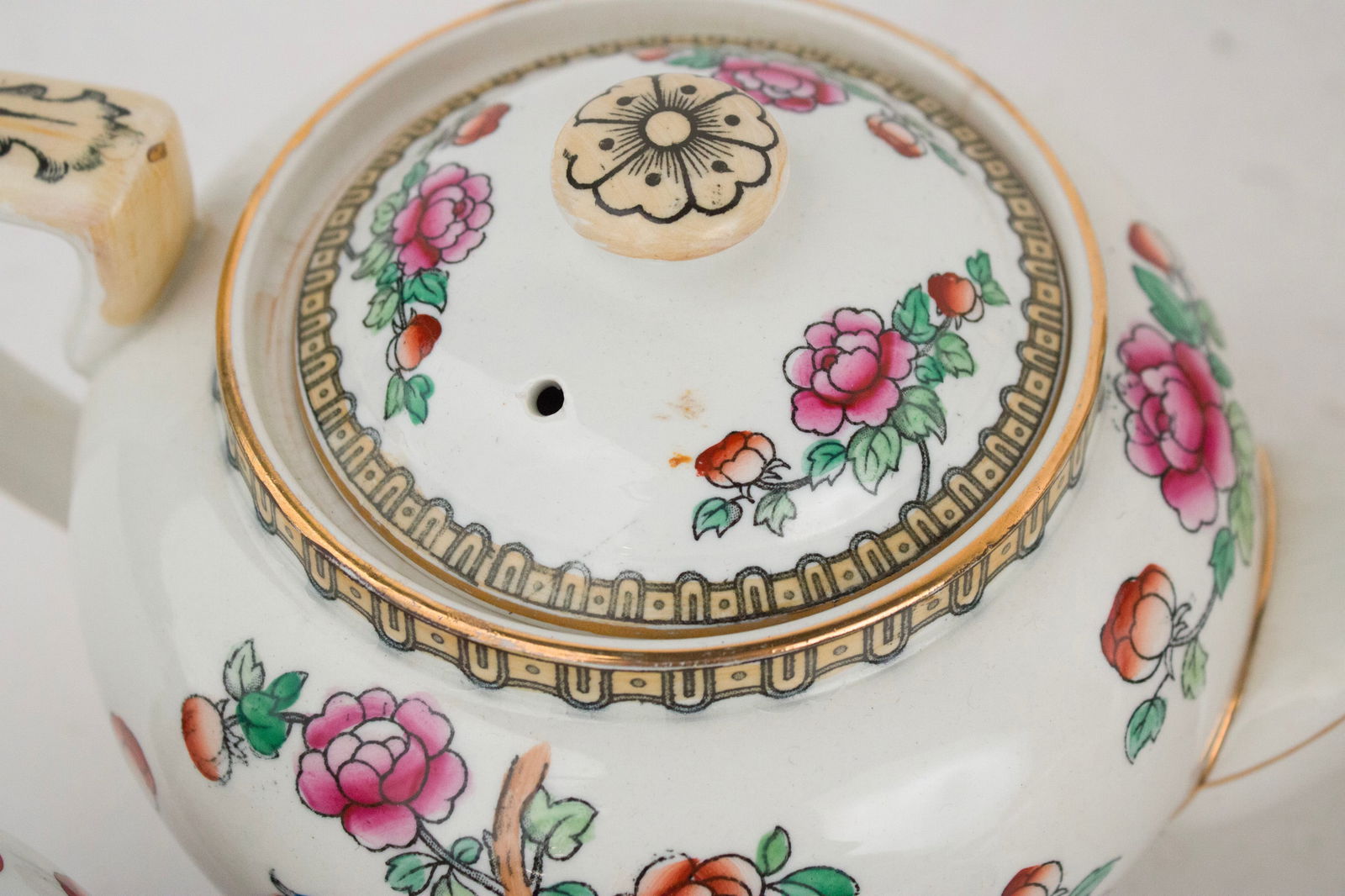 Assembled Pheasant Pattern Tea Service - 3