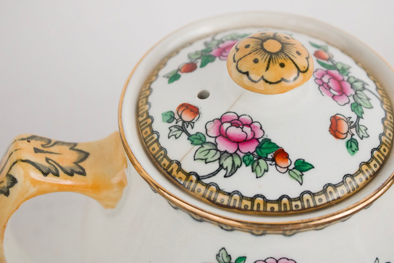 Assembled Pheasant Pattern Tea Service - 6