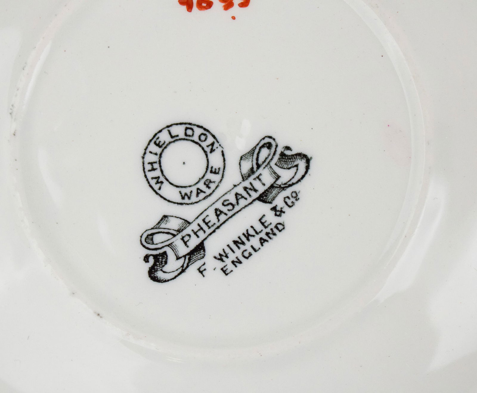 Assembled Pheasant Pattern Tea Service - 9