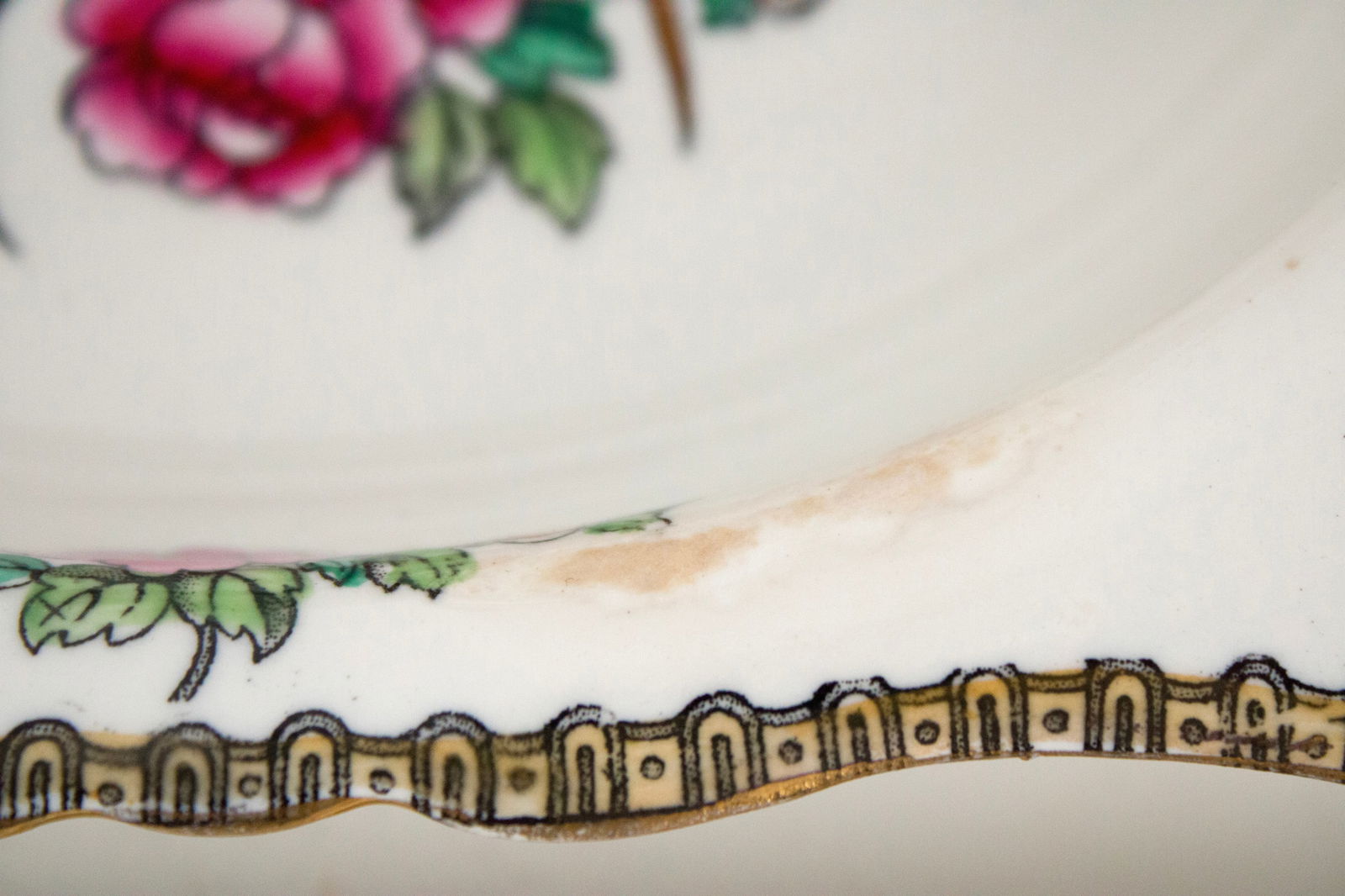 Eight Whieldon Ware Pheasant Pattern Serving Pieces - 6