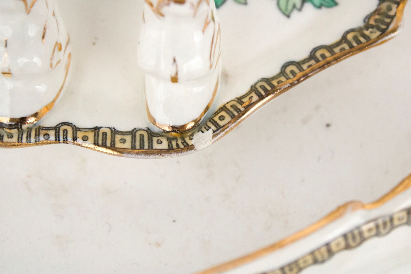 Seven Whieldon Ware Pheasant Pattern Serving Pieces - 5