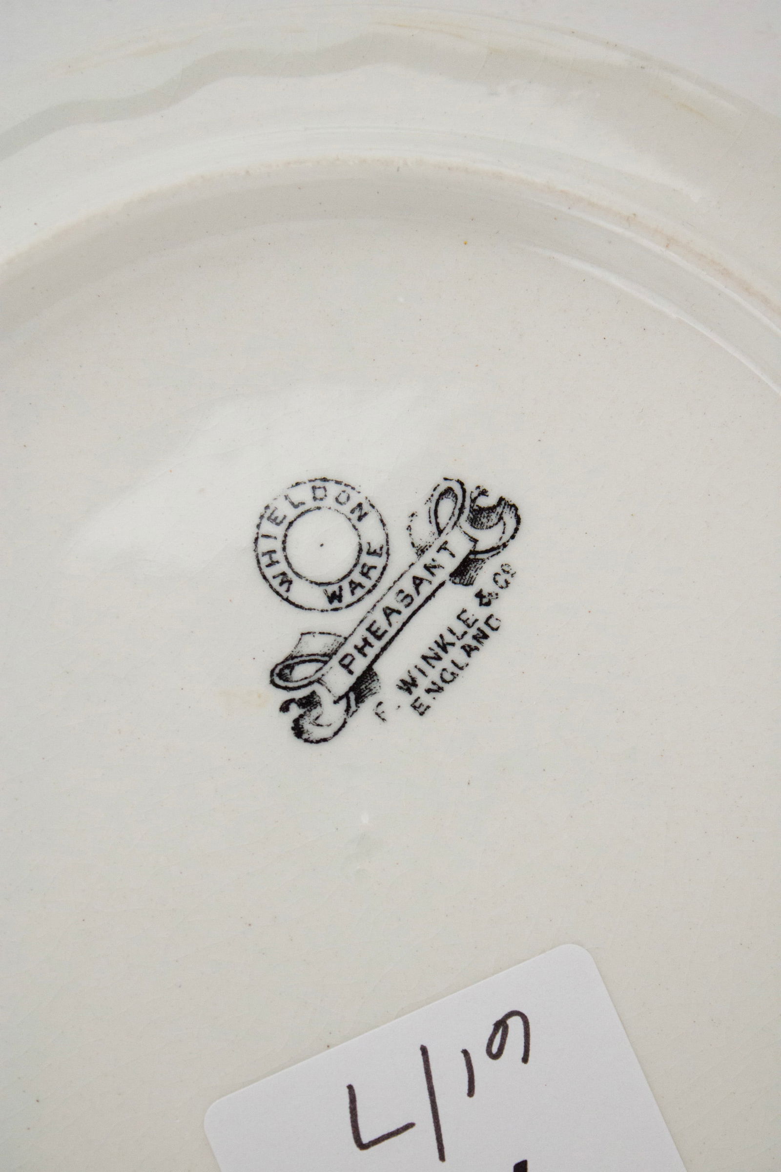 Seven Whieldon Ware Pheasant Pattern Serving Pieces - 6