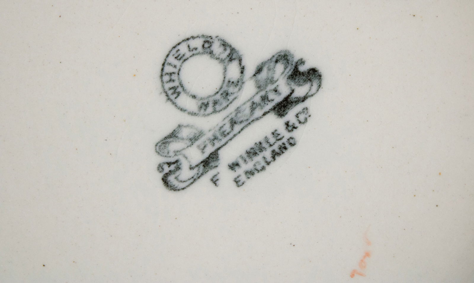 Seven Whieldon Ware Pheasant Pattern Serving Pieces - 7