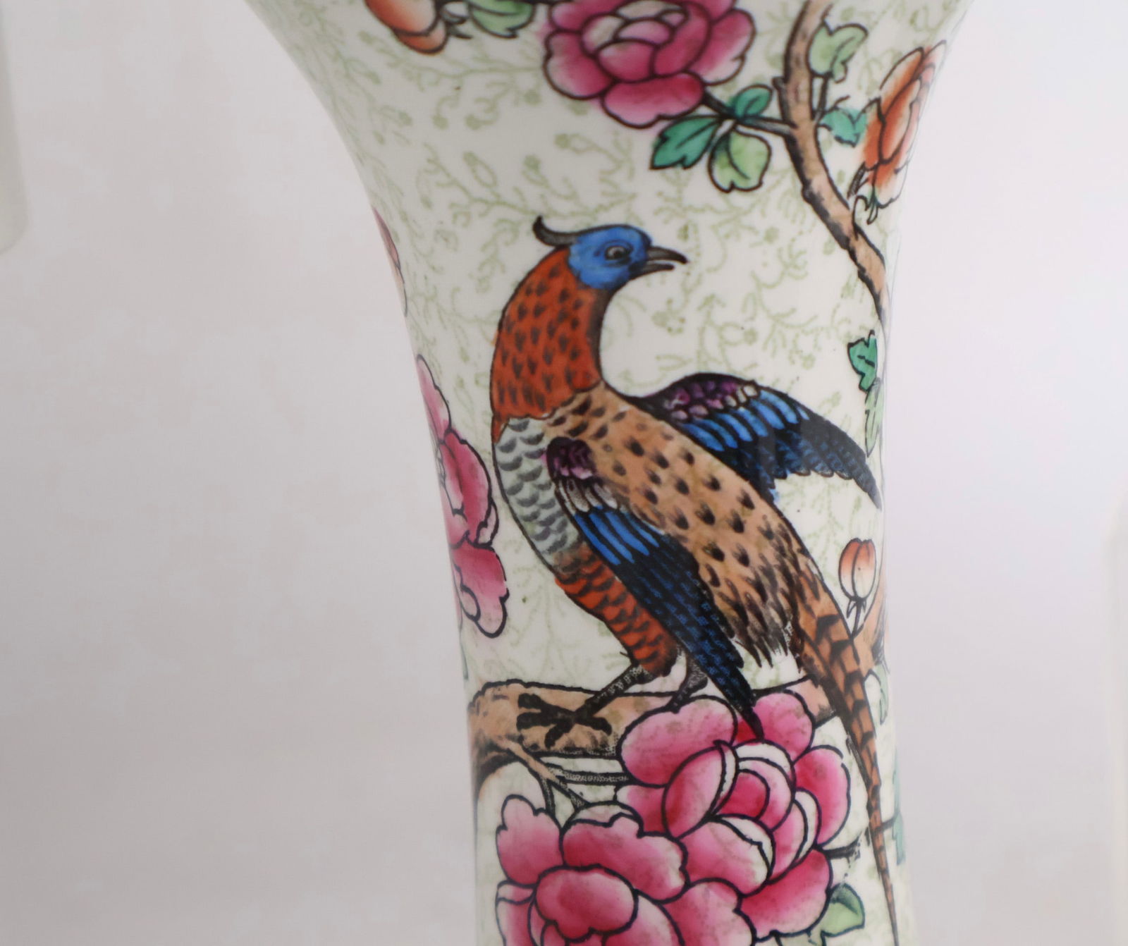 Eleven Whieldon Ware Pheasant Pattern Vases and Decorative Items - 11