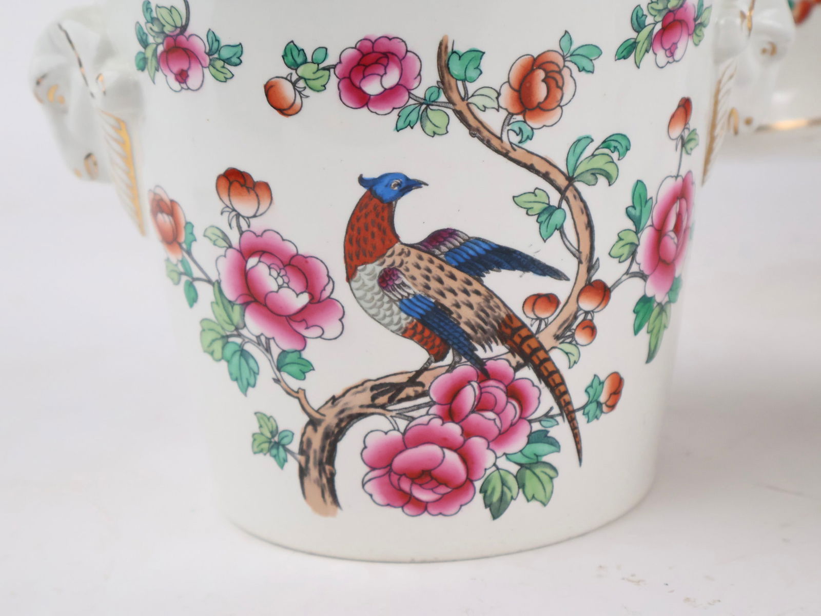 Eleven Whieldon Ware Pheasant Pattern Vases and Decorative Items - 7