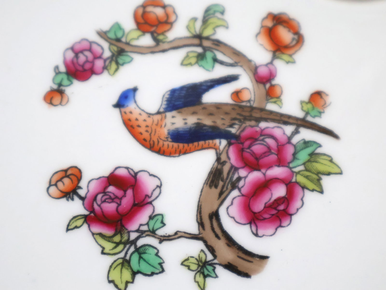 Twenty-Four Whieldon Ware Pheasant Pattern Serving Pieces - 8