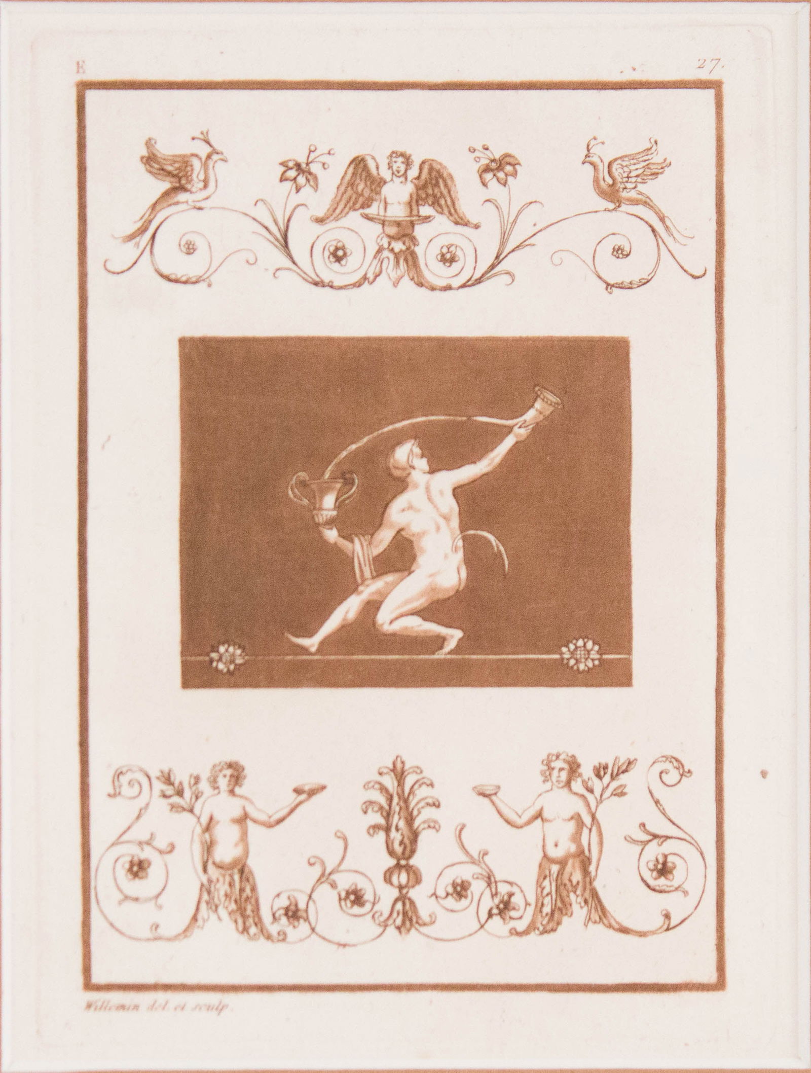 Four Classical, Engravings - 10