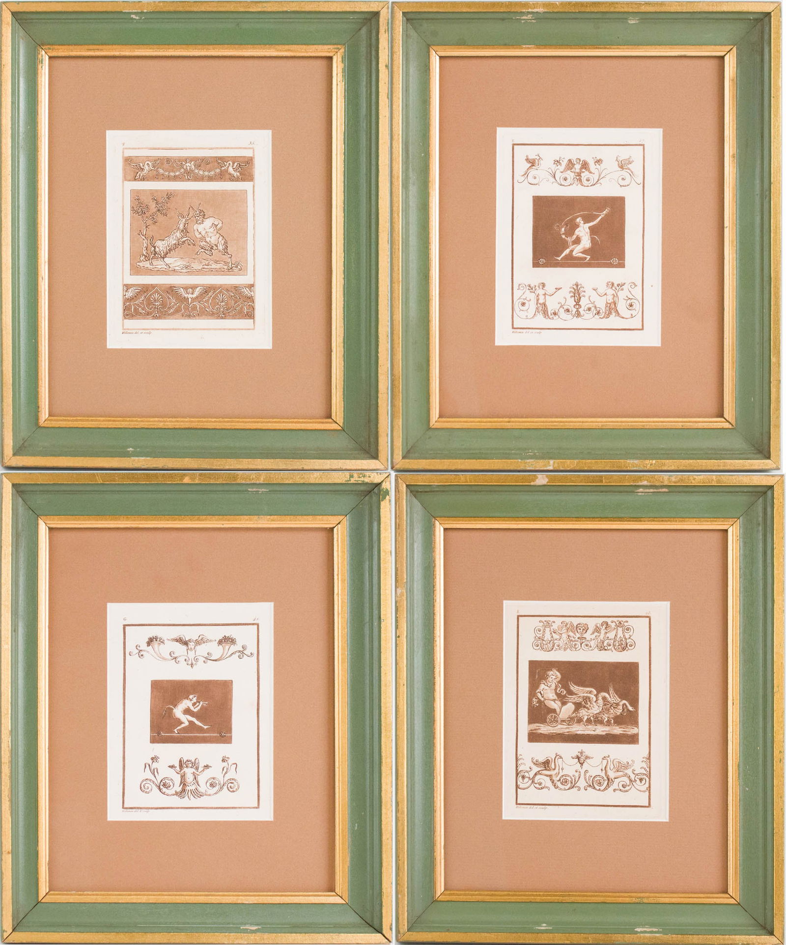 Four Classical, Engravings (1 of 12)