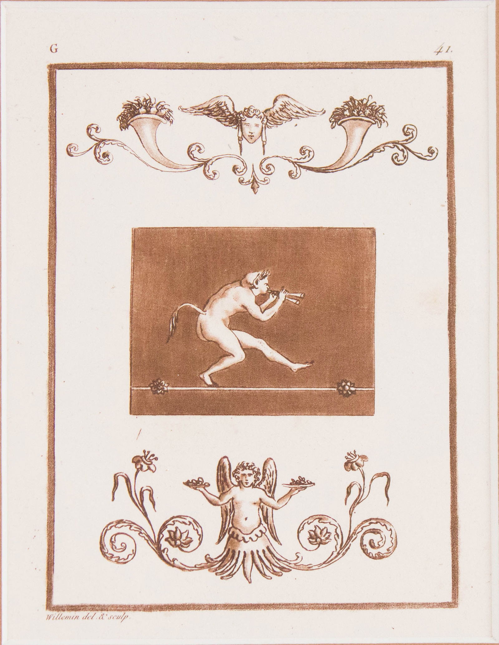 Four Classical, Engravings - 5