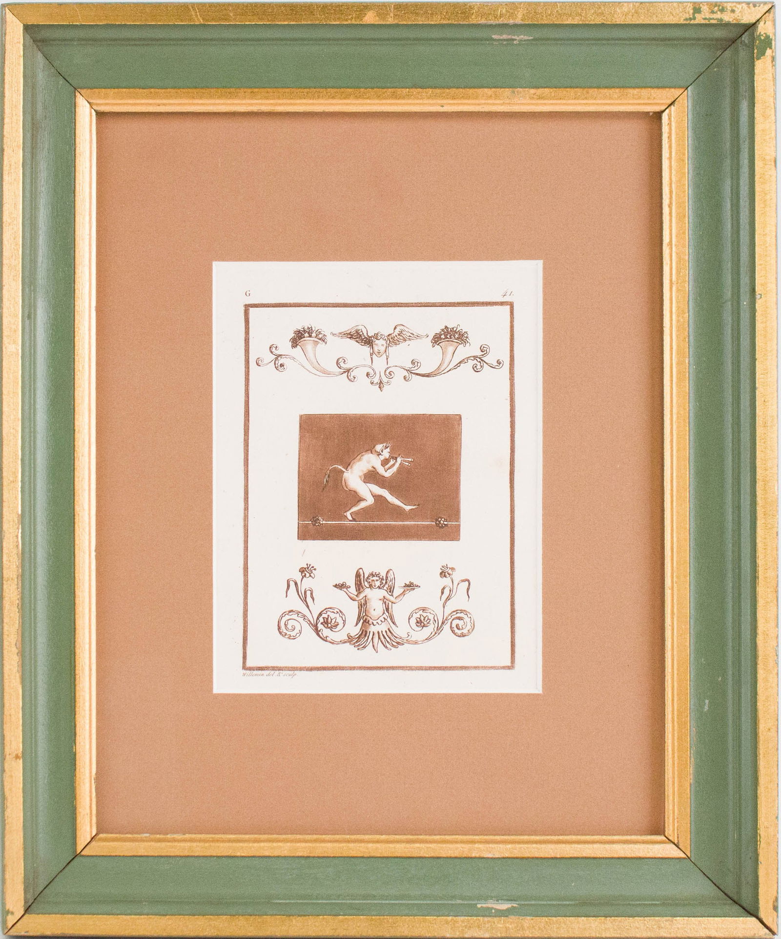 Four Classical, Engravings - 6