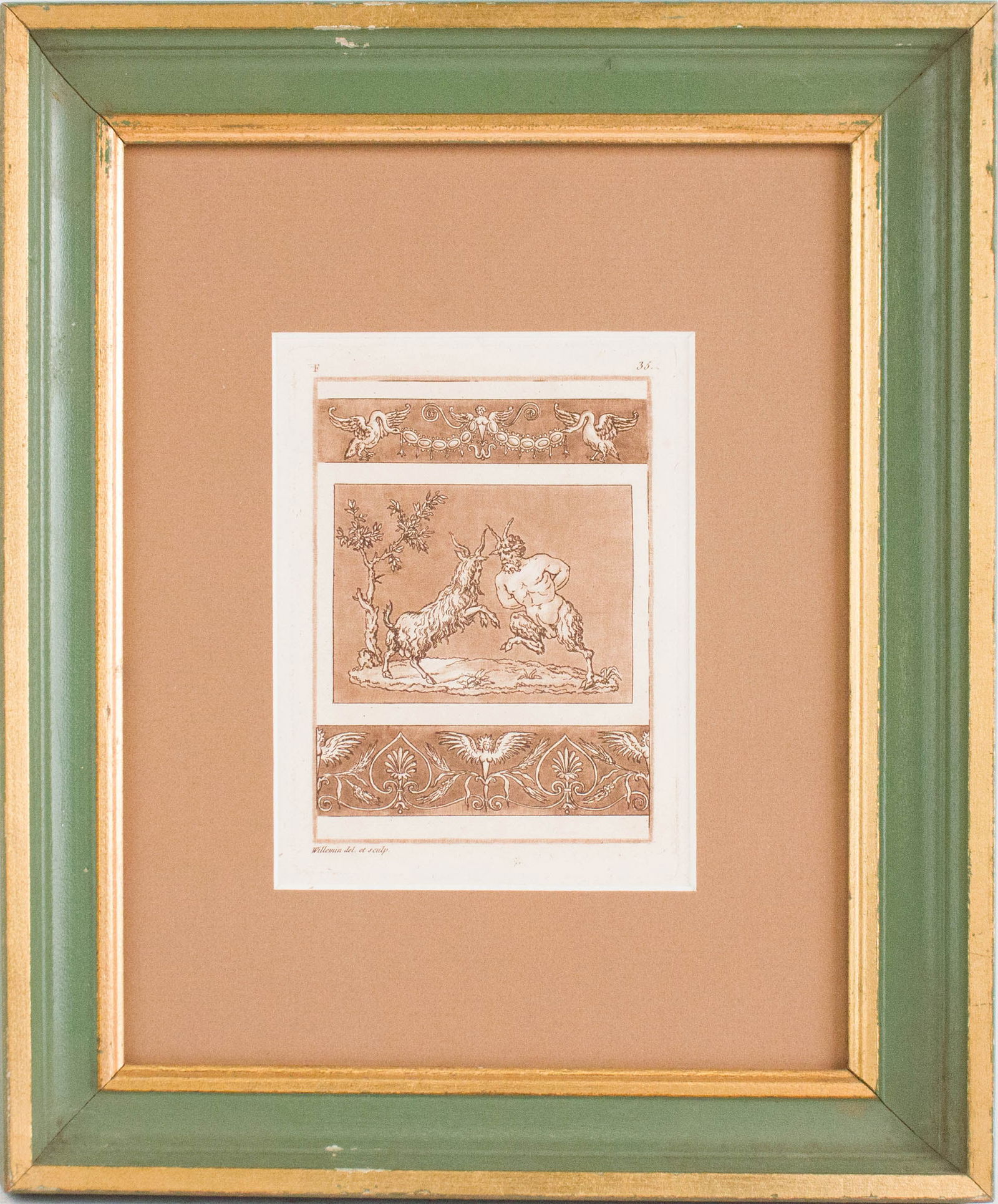 Four Classical, Engravings - 9