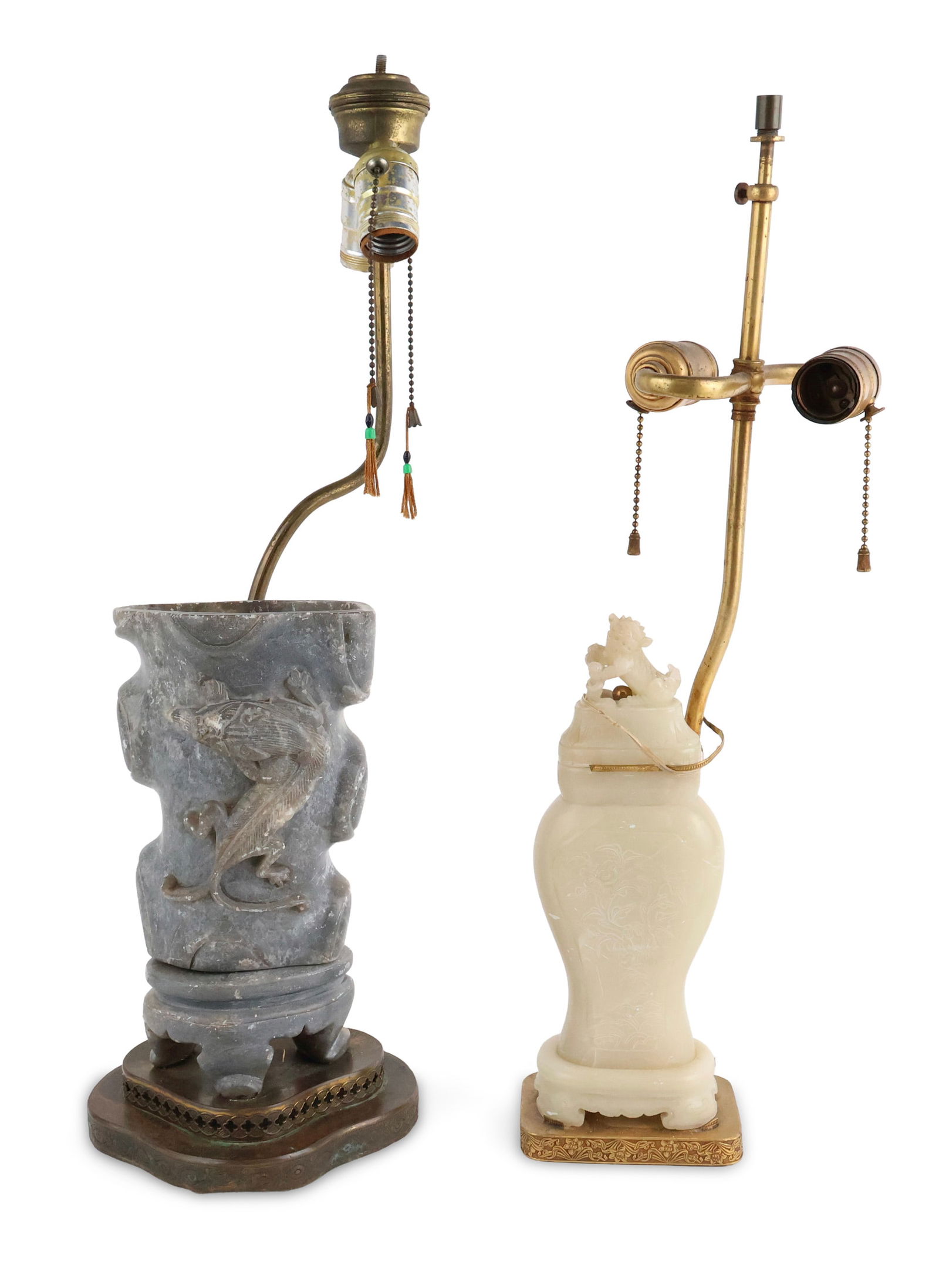 Two Chinese Hardstone Urns (1 of 12)