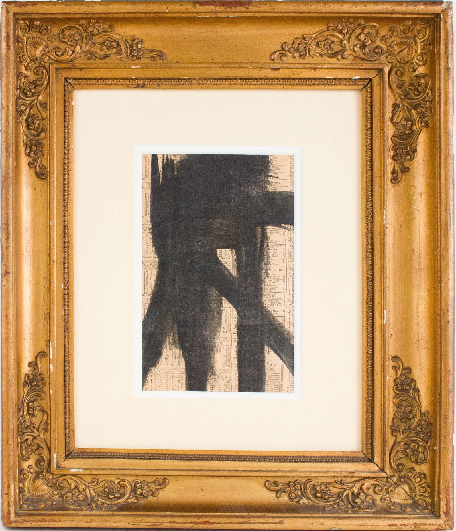 Two Abstract, Ink on Paper - 3