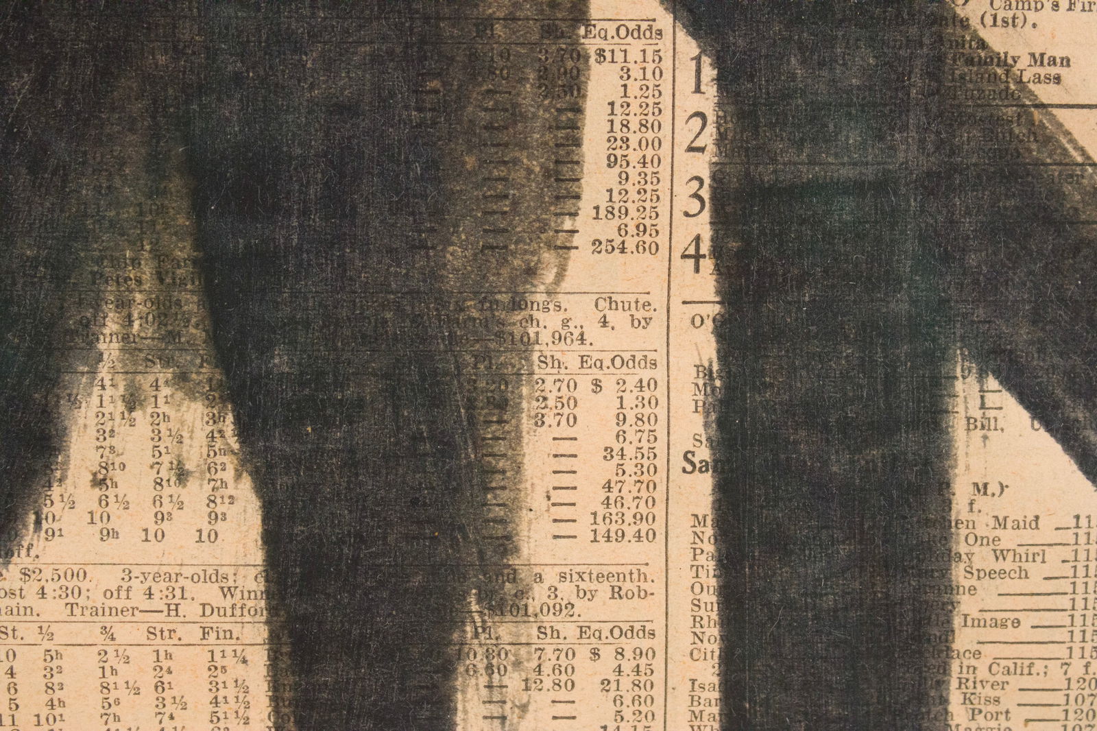 Two Abstract, Ink on Paper - 5