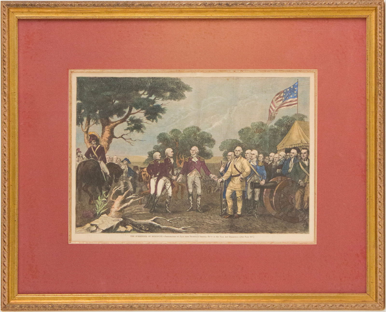 Three Revolutionary War, Prints - 2