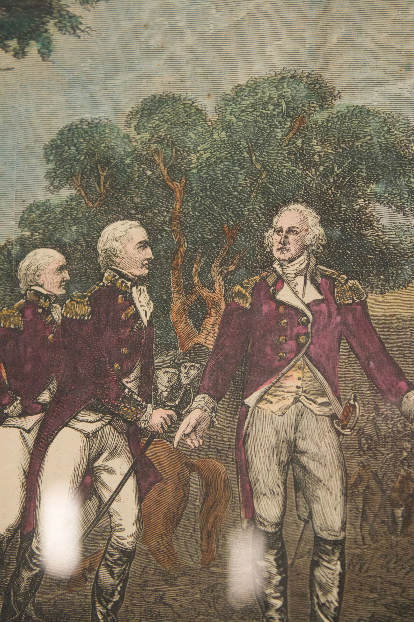 Three Revolutionary War, Prints - 3
