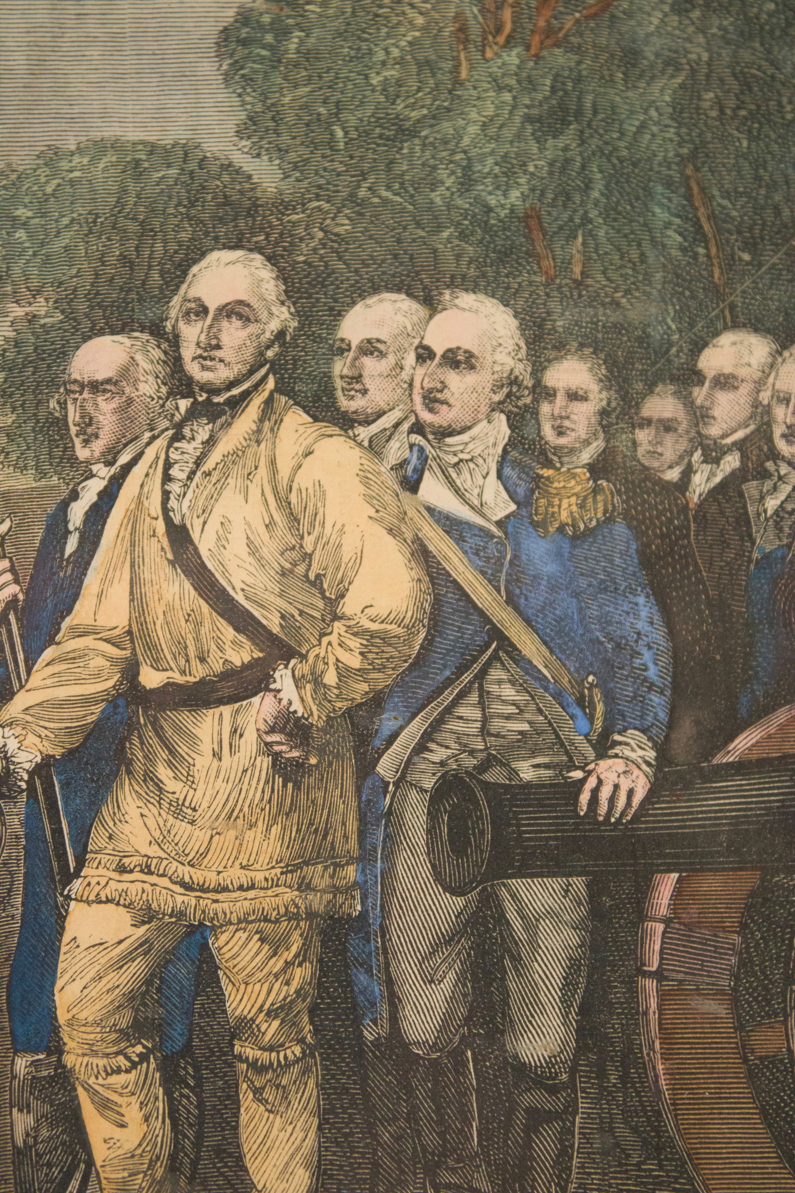 Three Revolutionary War, Prints - 4