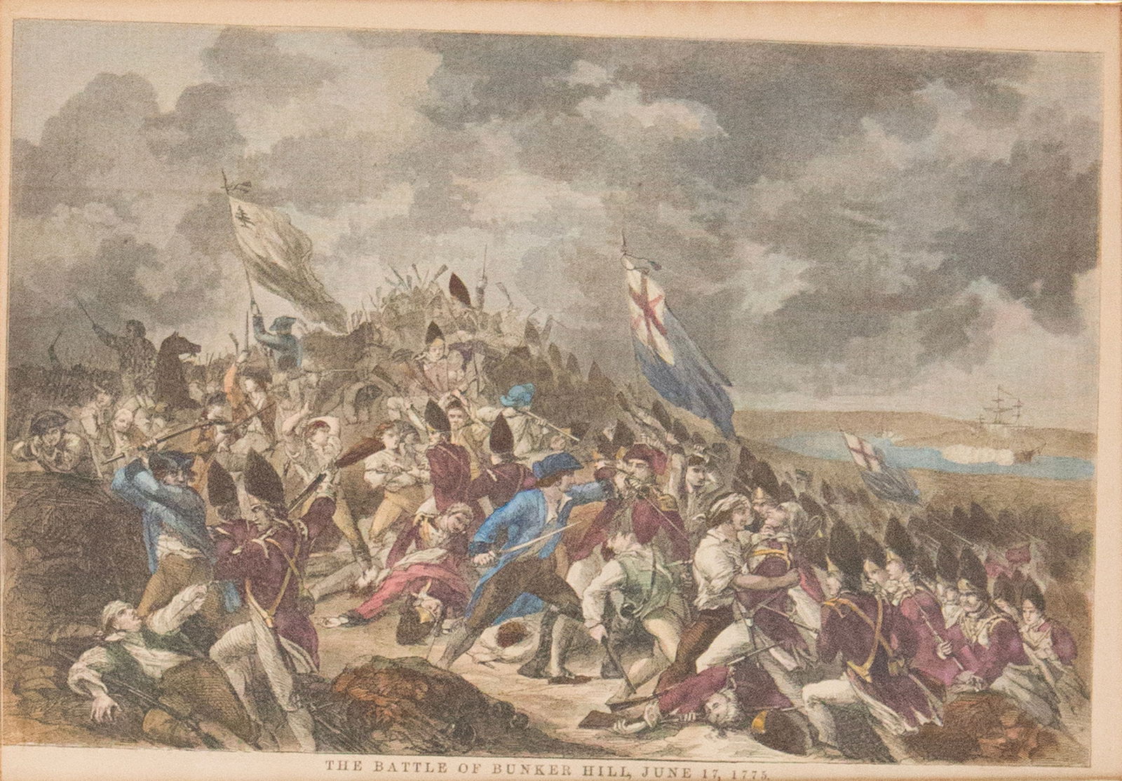 Three Revolutionary War, Prints - 6