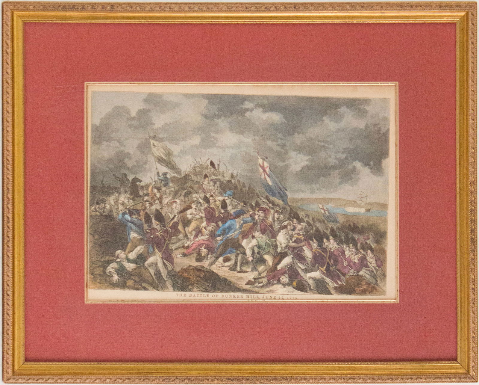 Three Revolutionary War, Prints - 7