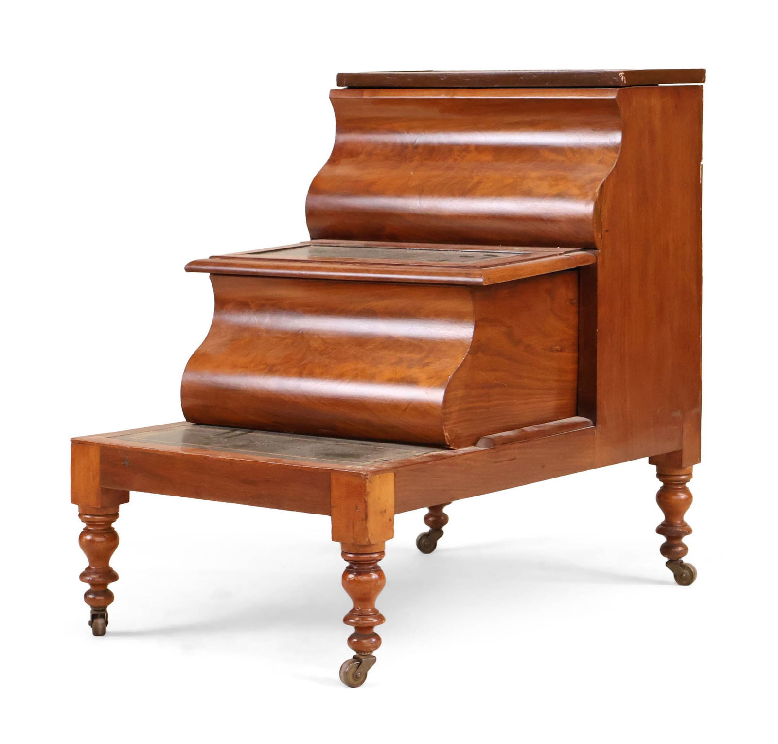 Set of Regency Mahogany Bedsteps (1 of 11)