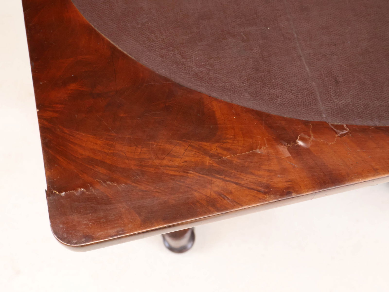 Victorian Mahogany Sewing Table - 11