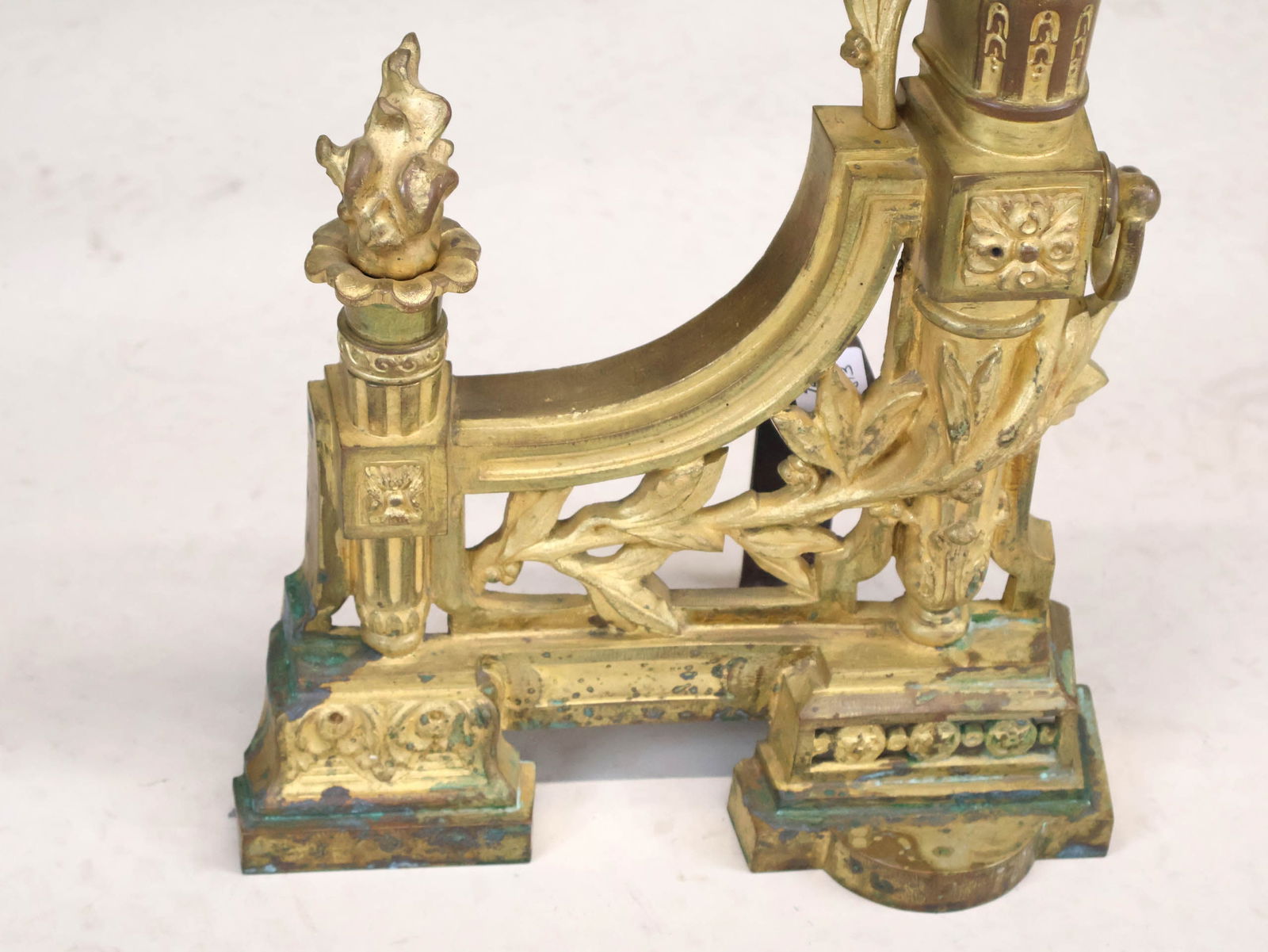 Louis XVI Style Ormolu Chenet - 11