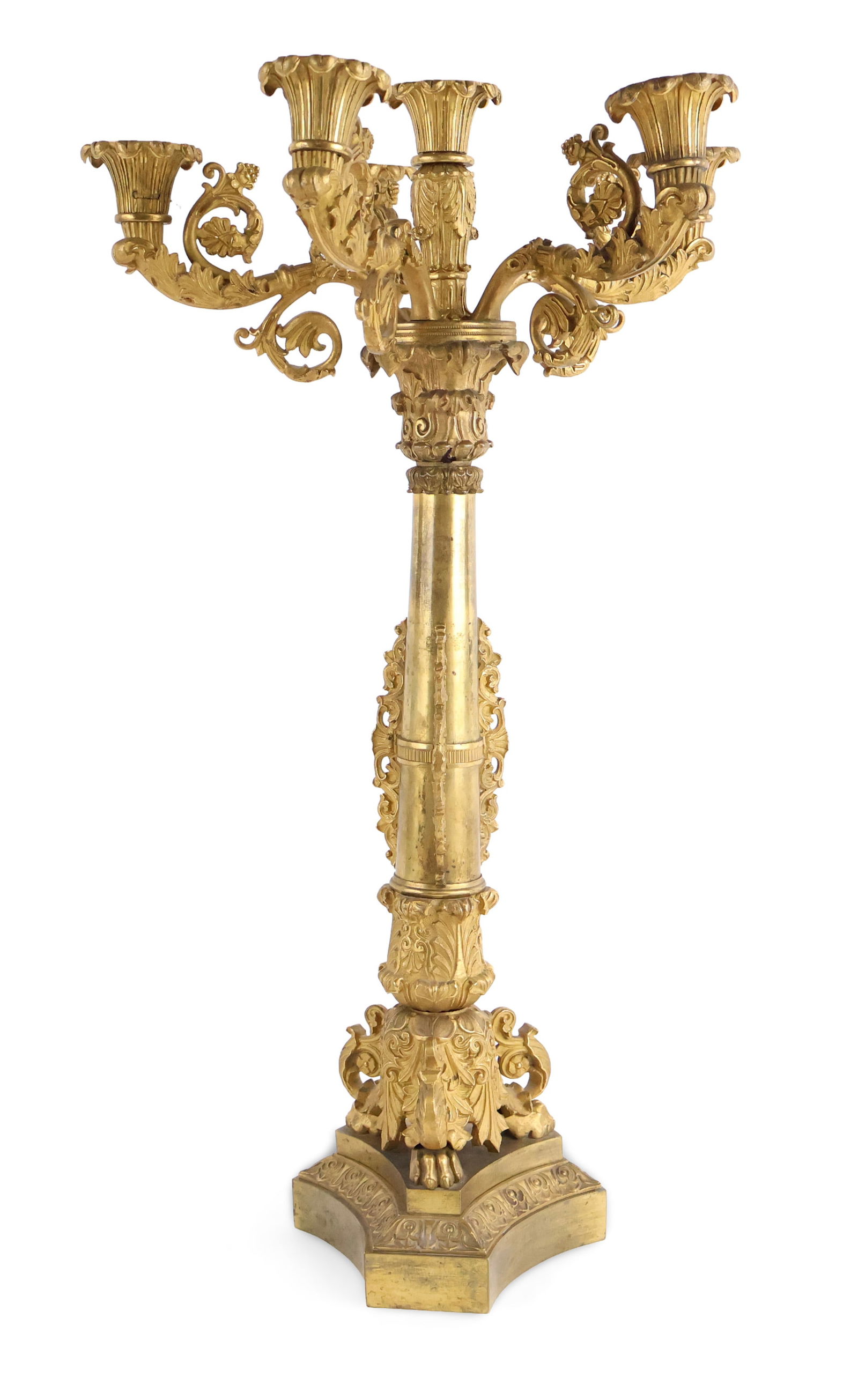 Charles X Gilt-Bronze Candelabrum (1 of 12)