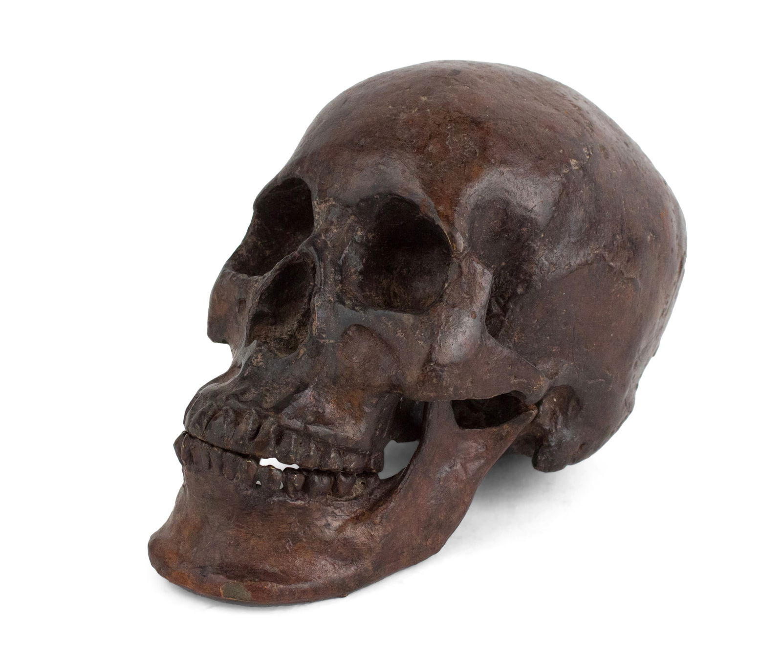Human Skull, Bronze Casting (1 of 6)