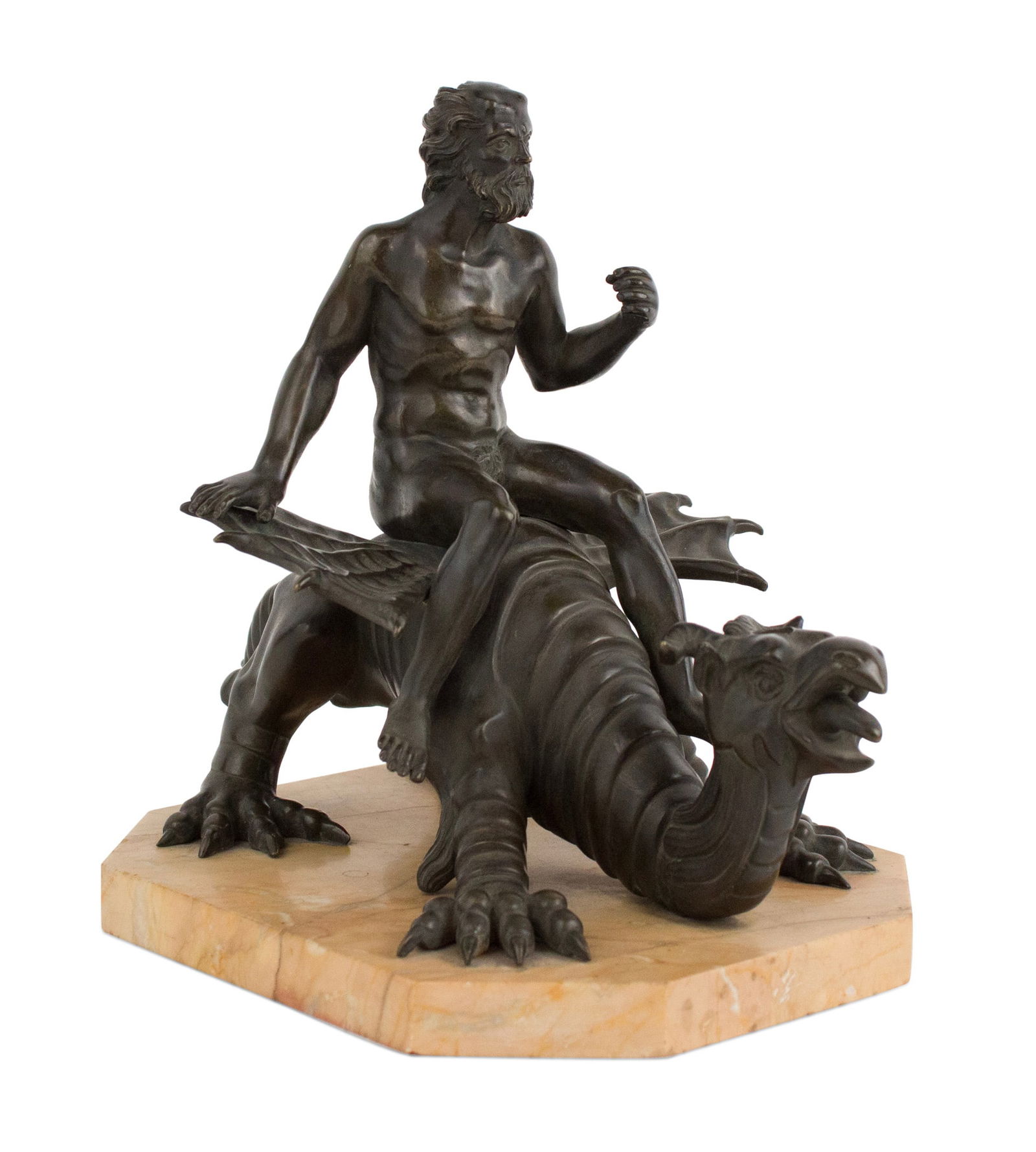 Hercules Astride a Dragon, Bronze Casting (1 of 9)