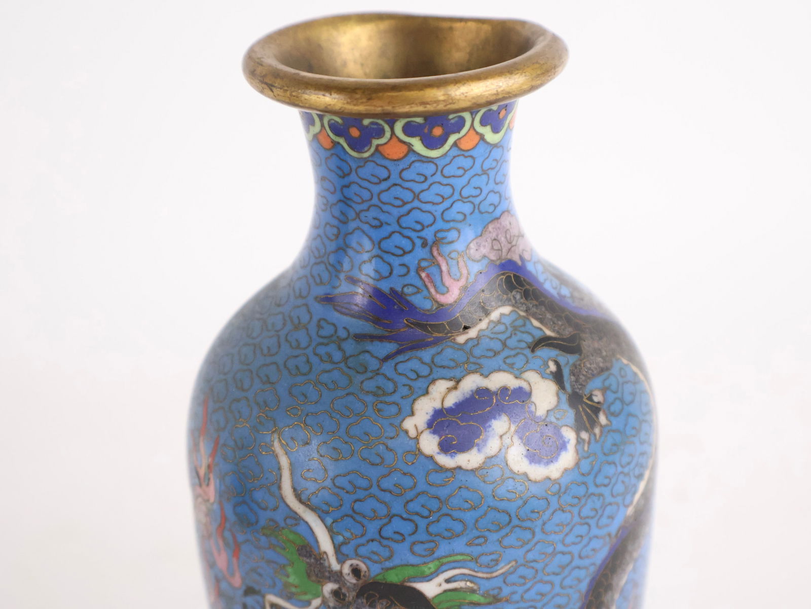 Five Chinese Cloisonne Table Articles - 10