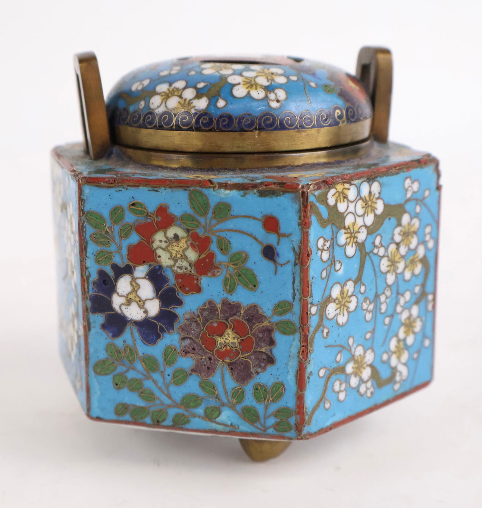 Five Chinese Cloisonne Table Articles - 11
