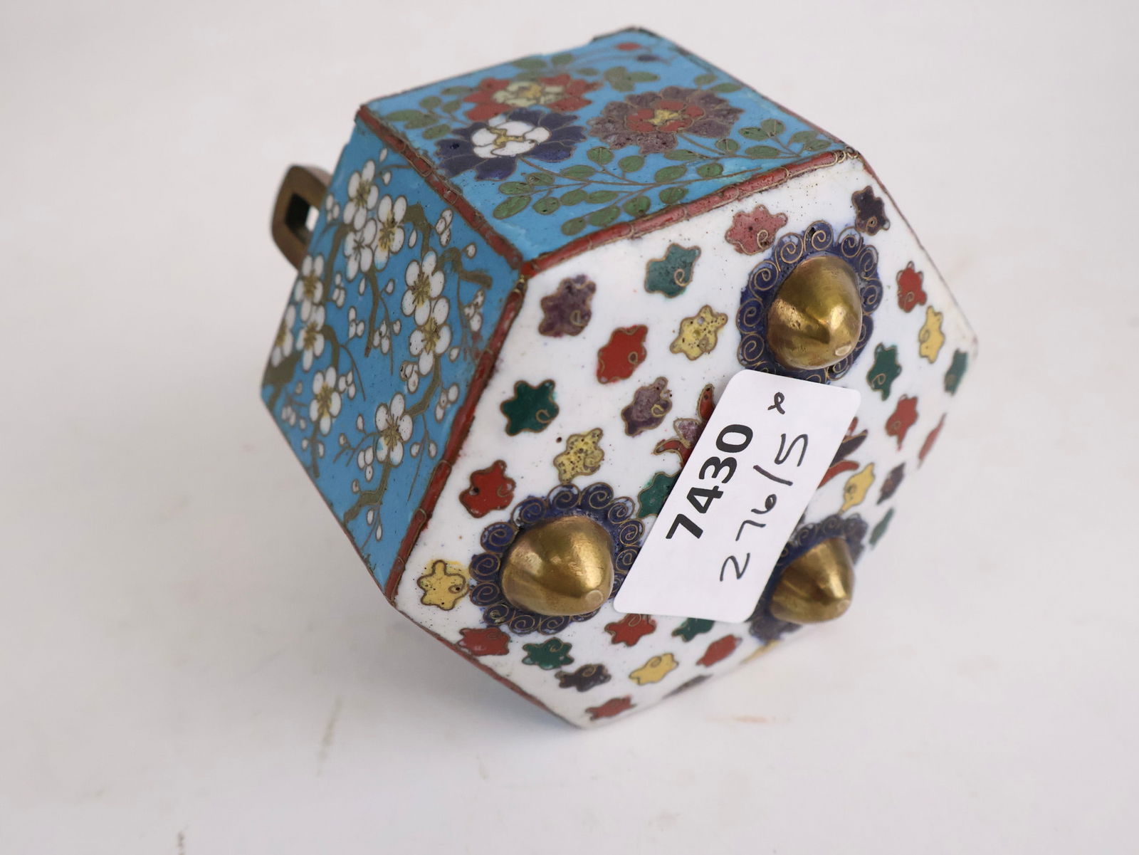 Five Chinese Cloisonne Table Articles - 14