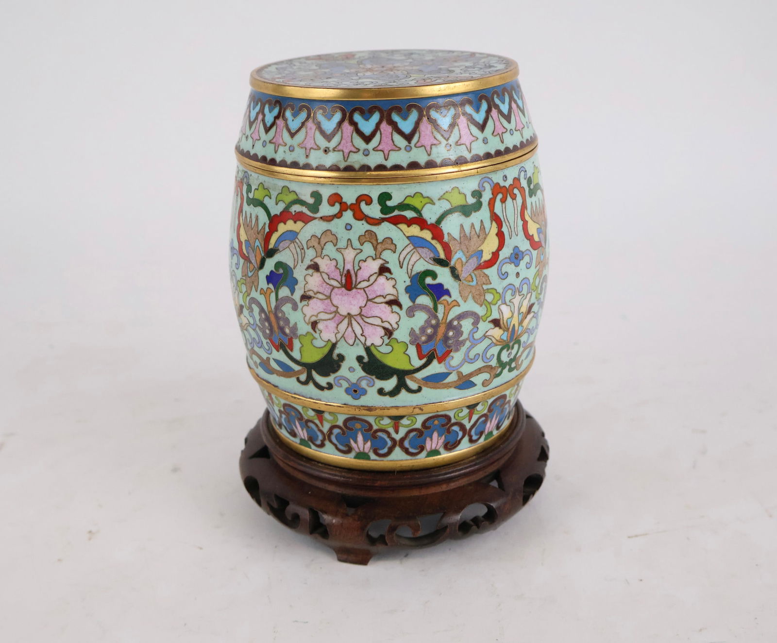 Five Chinese Cloisonne Table Articles - 15