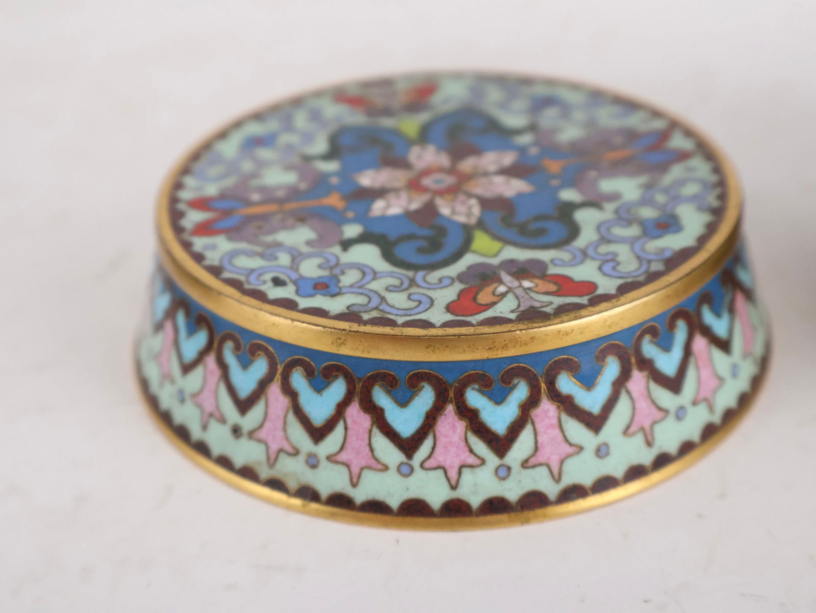Five Chinese Cloisonne Table Articles - 17