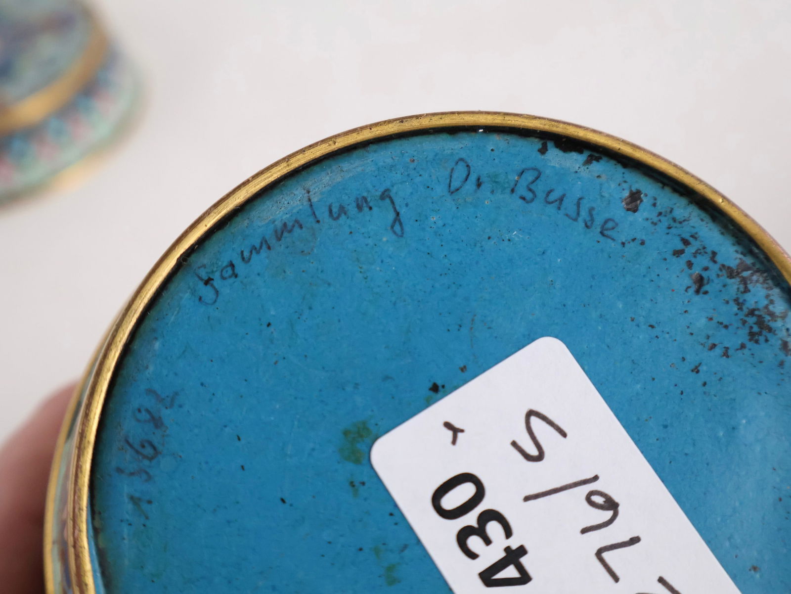 Five Chinese Cloisonne Table Articles - 19