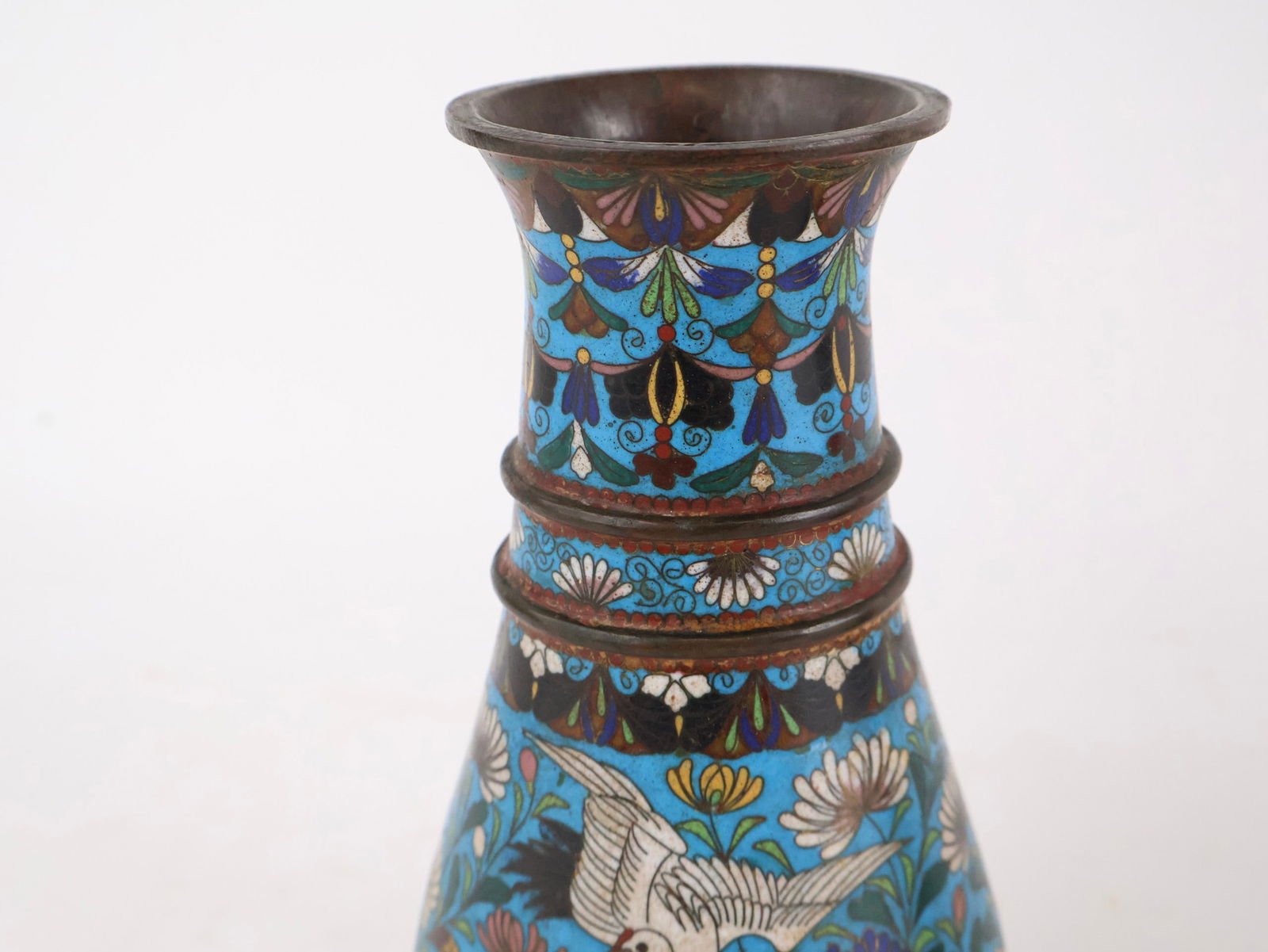 Five Chinese Cloisonne Table Articles - 3