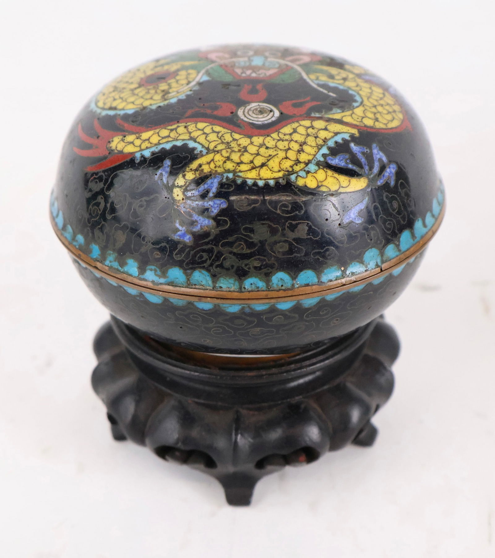 Five Chinese Cloisonne Table Articles - 5