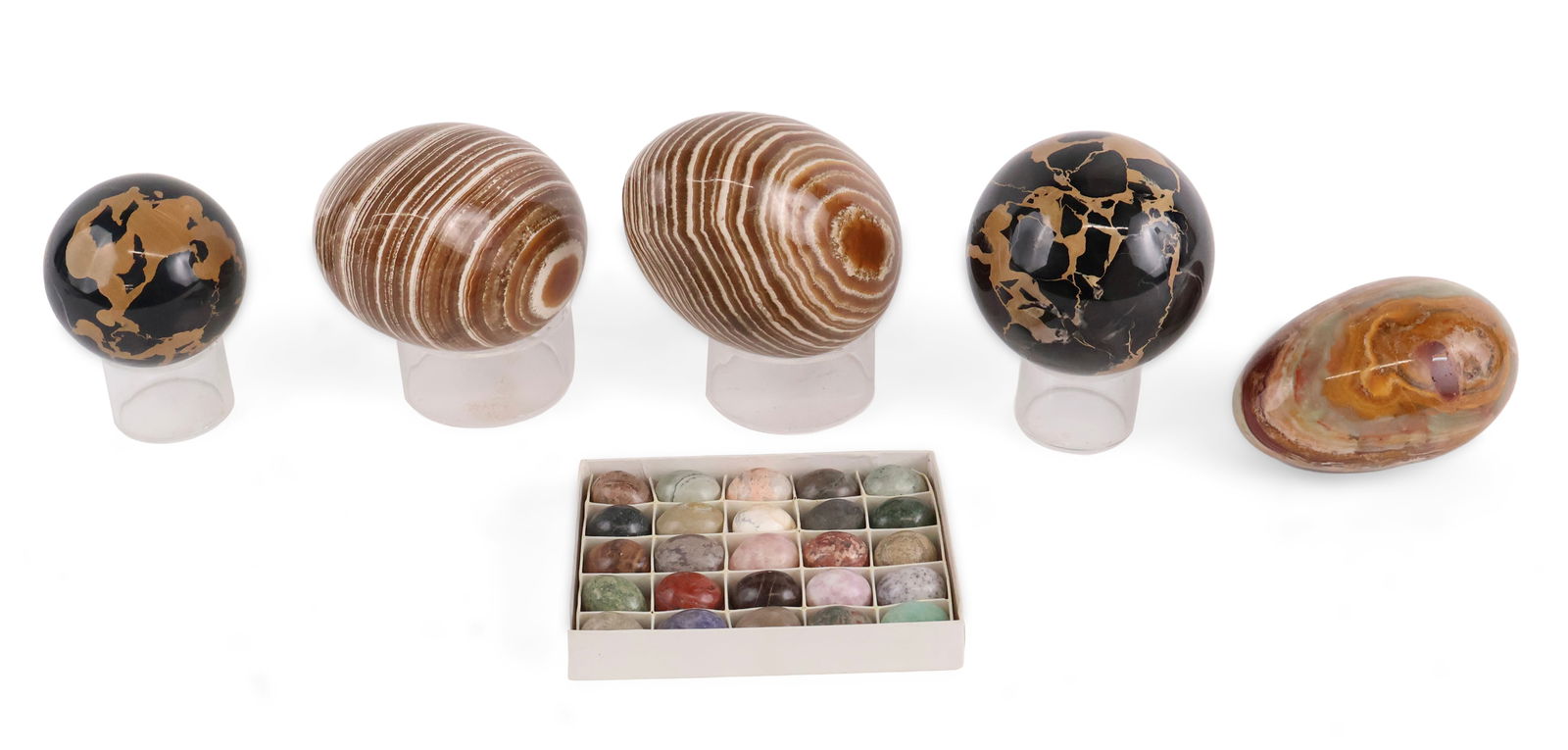 Five Hardstone Orbs (1 of 9)